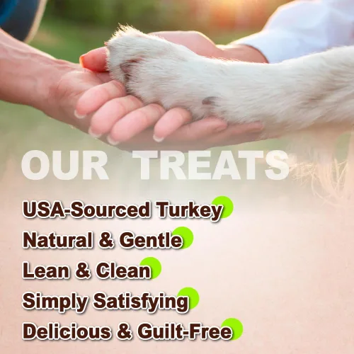 Miniatura 4 de AFreschi Tendones de Pavo para Perros, de Origen Estadounidense, Golosinas Saludables para Perros, Masticables para Cachorros Sin Cuero Crudo