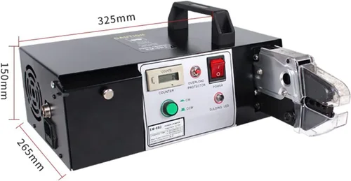Miniatura 3 de Herramienta de crimpado EM-6B2 Máquina de crimpado de terminales eléctricos Máquina de crimpado Máquina de crimpado Alicates de pelado de cables