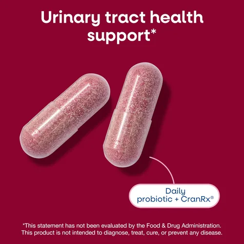 Miniatura 3 de Nature's Way Pearls Probiótico para la salud del tracto urinario + CranRx, apoya la salud urinaria*, vitamina C, arándano, 7 mil millones