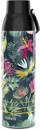 Miniatura 31 de Tervis Traveler - Vaso aislado de triple pared Sara Berrenson de algas marinas profundas mantiene las bebidas frías y calientes, 20 onzas, acero