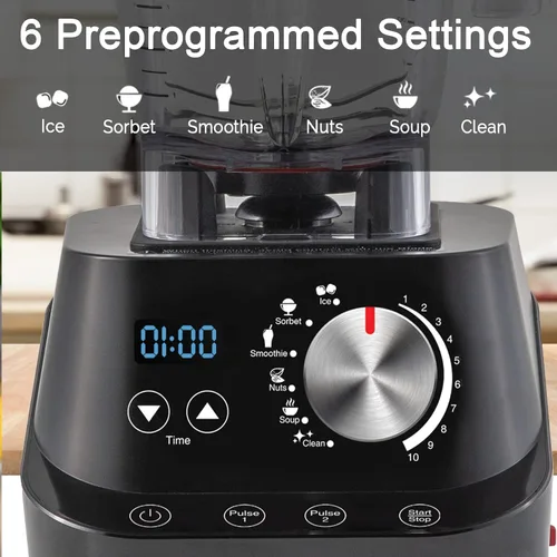 Miniatura 3 de Nuwave Infinity Moxie - Batidora de 64 onzas, grado profesional, autolimpiante, sin BPA