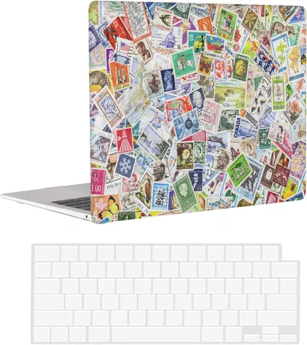 Miniatura 11 de Funda rígida compatible con MacBook Air de 15 pulgadas versión 2023 con chip M2 y pantalla de retina líquida de 15.3 pulgadas, funda protectora