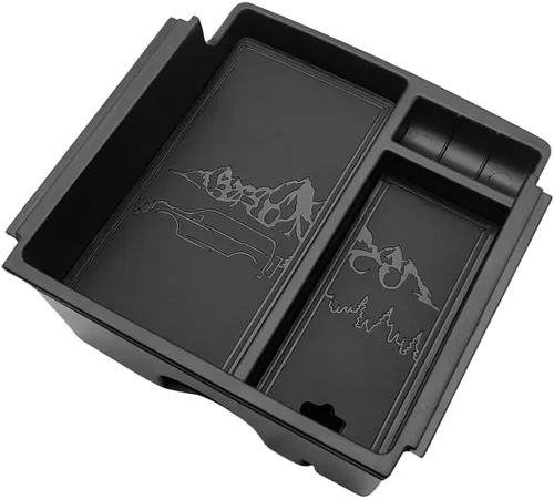 Miniatura 7 de TripleAliners Organizador de consola central Compatible con Ford Bronco 2021-2024 (No para Sport) Accesorios Bronco Caja de almacenamiento