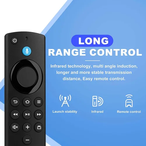 Miniatura 4 de Control remoto Firestick de repuesto compatible con Fire Smart TV Stick Lite/Stick 4K/Smart TV 3ª generación/cubo de TV