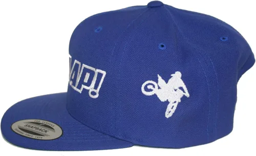 Miniatura 3 de JUST RIDE Braaap Sombrero Flat Bill El Snapback Motocross Moto MX