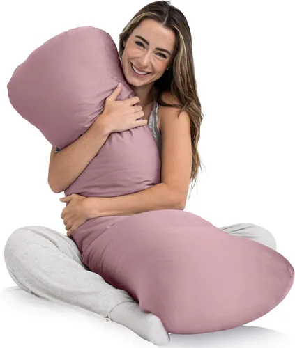 Miniatura 11 de SleepCloud Almohada corporal con peso de 6.5 libras - Almohada pesada para un sueño más profundo - Almohadas refrescantes para adultos - Almohada