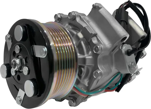 Miniatura 2 de RYC nuevo compresor de aire acondicionado automotriz y embrague de A/C IH555