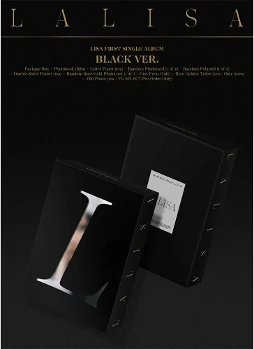 Miniatura 2 de LALISA LISA Primer álbum sencillo (NEGRO VER.)