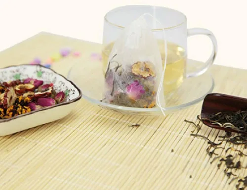 Miniatura 8 de 100 bolsas de filtro de té, telas no tejidas, bolsas de té vacías con sello de cuerda, papel de filtro, bolsas de té sueltas