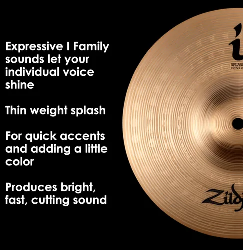 Miniatura 4 de Zildjian Platillo I Family Splash (ILH10S)