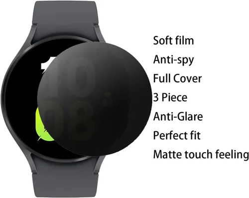 Miniatura 3 de Protector de pantalla antideslumbrante para Samsung Galaxy Watch 6 de 1.732 pulgadas (1.732 in) /Watch 5 de 1.732 pulgadas (1.732 in) /Watch 4