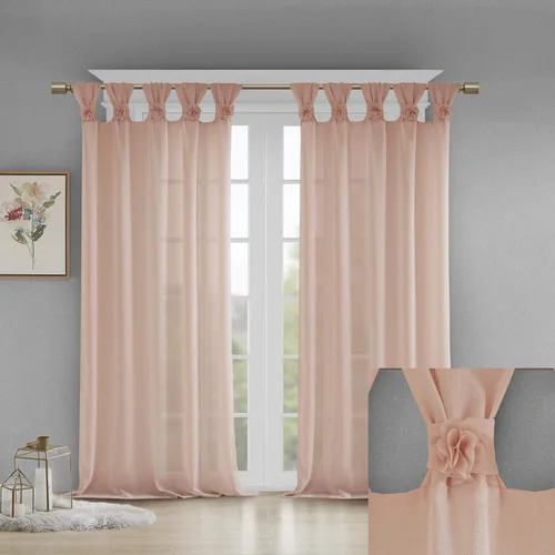 Miniatura 10 de Madison Park - Cortina drapeada para dormitorio o para sala de estar