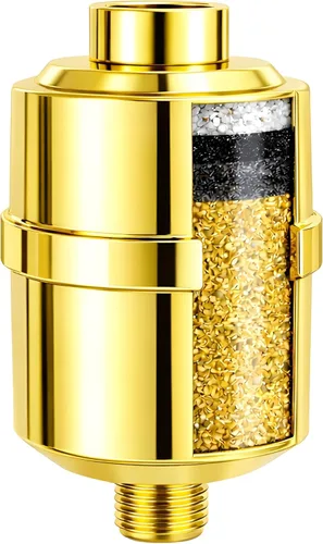 Miniatura 15 de Crystal Quest Filtro de ducha con cabeza, filtro de cabezal de ducha para agua dura, filtro de agua de ducha que elimina cloro, cloraminas