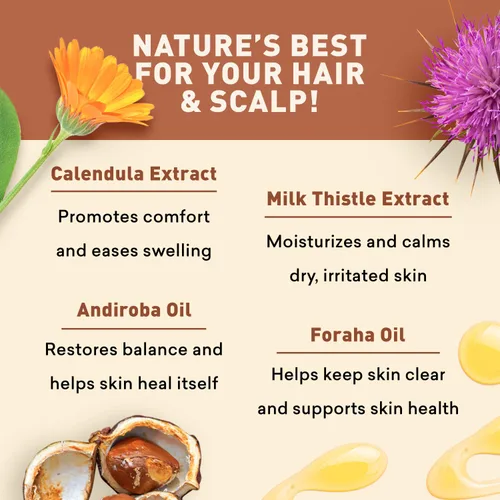 Miniatura 8 de Just Nutritive Psoriasis Soften Hair Shampoo Champú natural para preocupaciones del cuero cabelludo Champú sin sulfato para hombres y mujeres