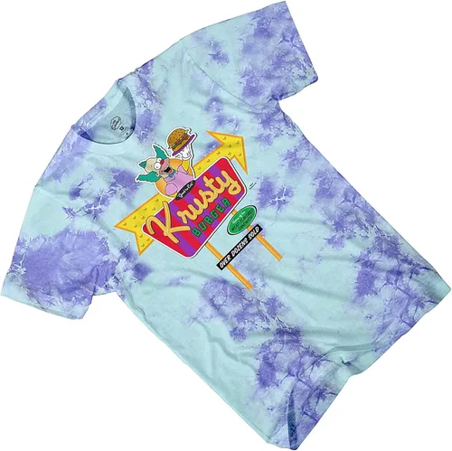 Miniatura 3 de The Simpsons Bart Simpson - Camisa clásica para hombre, Homer, Bart, Lisa, camiseta de teñido anudado