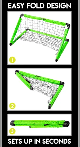 Miniatura 5 de Franklin Sports Mini Soccer Goal with Ball and Pump