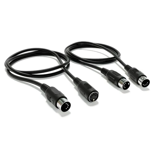 Miniatura 9 de Cable de audio de extensión MIDI - DIN de 5 pines - macho a macho/hembra [macho a hembra 200 cm - 78.74"]