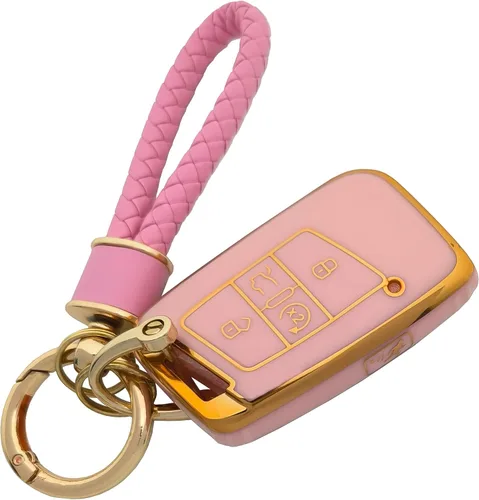 Miniatura 13 de Funda para Llavero Portallaves Estuche Soporte para Llaves Carcasa Protectora de TPU Suave Protector Accesorios para Automóvil