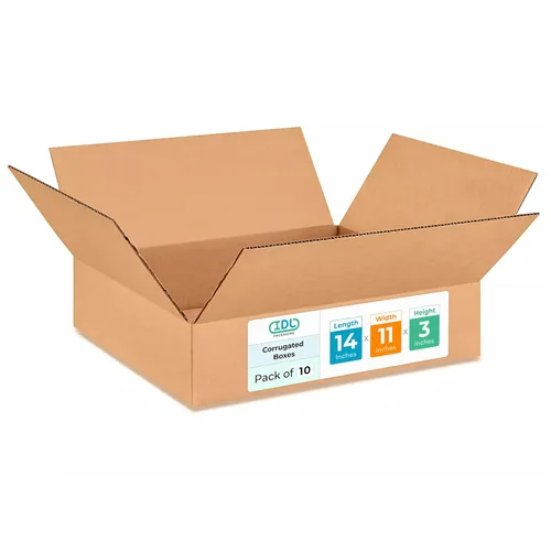 Miniatura 119 de IDL Packaging Paquete de 5 cajas de envío altas de 8 x 8 x 48 pulgadas, extra resistentes de 200 libras frente a caja regular, cajas de mudanza