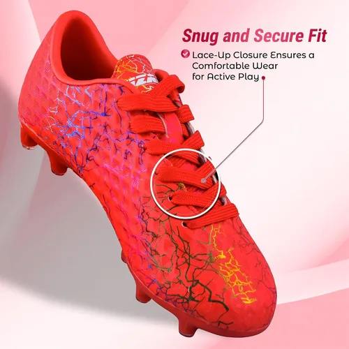 Miniatura 5 de Vizari Zodiac Firm Ground Soccer Cleats Boys Girls Lightweight Youth Football Shoes Durable Molded TPU Outsole Superior Traction on Grass & Turf