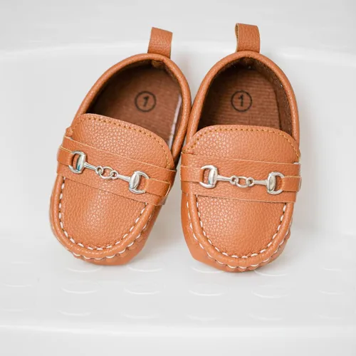 Miniatura 4 de Aploxphy Mocasines clásicos para bebés, niñas y niños, zapatos de vestir Oxford para bebés y niñas, zapatos de vestir para precaminantes, mocasines