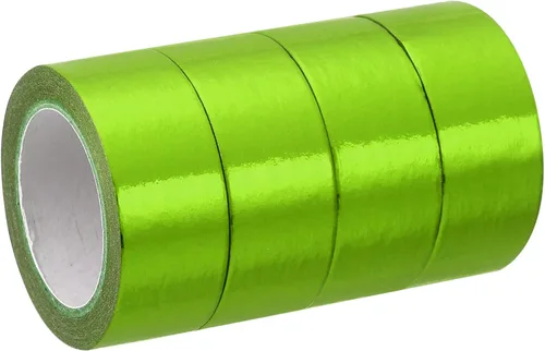 Miniatura 15 de PATIKIL Cinta adhesiva metálica Washi de 0.591 in x 16.4 ft, 4 unidades de papel de arte para espejo, autoadhesivas, para bricolaje, manualidades