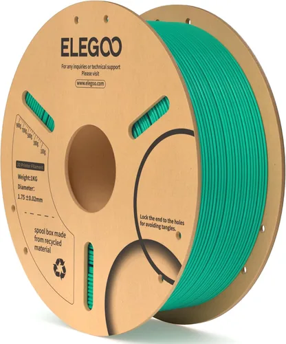 Miniatura 14 de ELEGOO Filamento PLA 1.75mm Azul Oscuro & Rojo 2KG, Filamento para Impresora 3D con Precisión Dimensional +/- 0.02mm, Paquete de 2 Carretes de 1kg