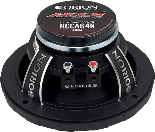 Miniatura 5 de ORION HCCA64N HCCA Series 6.5" Altavoz de neodimio de rango medio ultra eficiente, 1400 W de potencia máxima, 350 W RMS, 4 ohmios, bobina de voz