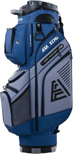 Miniatura 2 de ASK ECHO Bolsa de carrito de golf T-Lock 2024 con organizador de 14 vías, bolsa de carrito premium con asas y cubierta para lluvia, para hombres