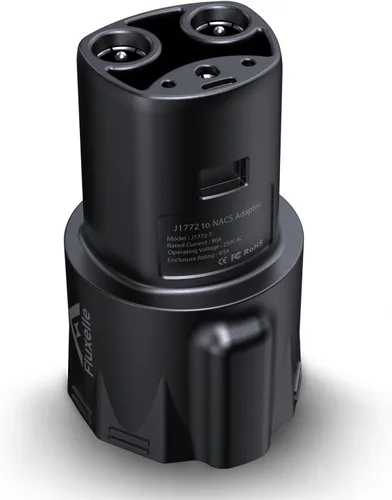 Adaptador de cargador J1772 a Tesla, máximo 80A/250 V solo para Tesla, accesorios de carga Tesla, conexión a estaciones de carga SAE J1772,