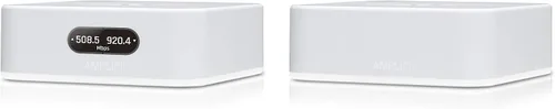 AmpliFi Sistema WiFi instantáneo de Ubiquiti Labs, cobertura de Internet inalámbrica para todo el hogar, enrutador WiFi y punto de malla, 1 Gigabit
