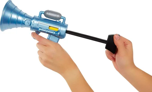 Miniatura 4 de Mattel Minions Tiny Toot Fart Toy Blaster, accesorio de juego de rol con mecanismo de disparo para variar el sonido