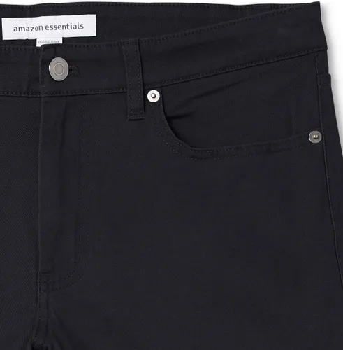 Miniatura 6 de Amazon Essentials - Pantalones ajustados para hombre, diseño de sarga elástica con 5 bolsillos