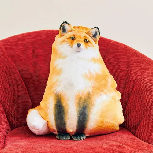 Miniatura 4 de Sew Butiful Peluche de zorro, almohada de felpa de zorro, lindos peluches, muñecos de peluche, regalo de cumpleaños para niñas, niños, novia y niños