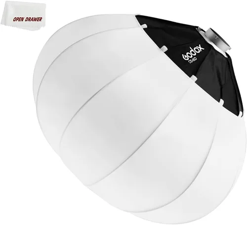 Godox CS-65D - Linterna de luz suave de 26 pulgadas con montaje Bowens que se extiende para Godox SL-60W VL150/VL200/VL300/SL150WII/SL200WII/UL150
