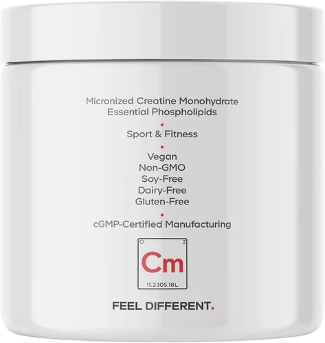 Miniatura 9 de Codeage Suplemento en polvo de creatina liposomal, monohidrato de creatina pura de 5000 mg, antes del entrenamiento y después de los entrenamientos