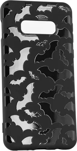 Miniatura 16 de Funda de teléfono negra mate compatible con Samsung Galaxy S22 Ultra 5G 2022 – Funda de goma a prueba de golpes, lindos murciélagos, espeluznante
