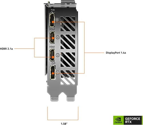 Miniatura 10 de GIGABYTE Tarjeta gráfica GeForce RTX 4060 Gaming OC 8G, 3 ventiladores WINDFORCE, 8 GB 128 bits GDDR6, tarjeta de video GV-N4060GAMING OC-8GD