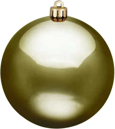 Miniatura 5 de Vickerman Adorno de bola de Navidad inastillable con acabado de lentejuelas con tapa perforada, 6 por bolsa, 4 pulgadas, color negro