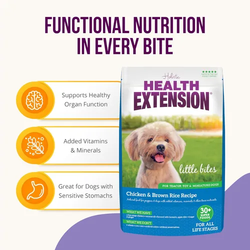 Miniatura 4 de Health Extension Little Bites, 4 libras, el paquete puede variar