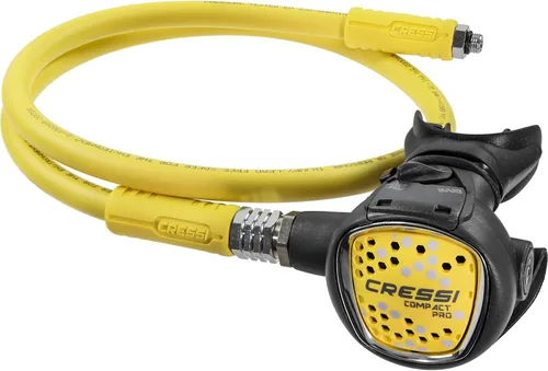Miniatura 6 de Cressi Paquete de equipo esencial de buceo completo con R1 BCD - Ordenador de buceo Donatello C2 - Juego de regulador compacto AC2 totalmente