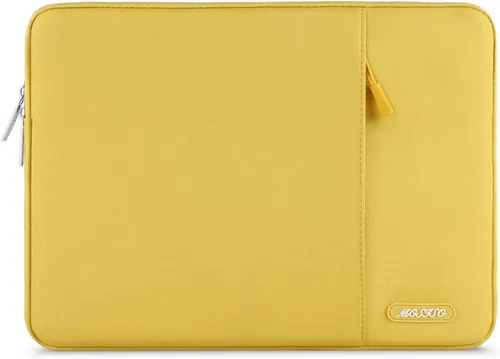 Miniatura 55 de MOSISO Funda vertical de poliéster con bolsillo para laptop de 15, 15.6 y 16 pulgadas, para computadora MacBook Pro 16 M4, M3, M2 y M1, HP, Acer