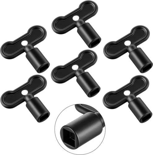 Miniatura 10 de Enhon - Llave de agua de paso de 5/16 pulgadas compatible con Danco 80132, llave de espiga de agua, mango de grifo exterior de broca cuadrada se