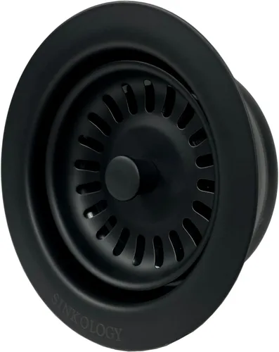 Miniatura 5 de Sinkology SinkSense - Brida de eliminación de fregadero de cocina con tapón, acero inoxidable, construcción inoxidable duradera, se adapta a drenaje