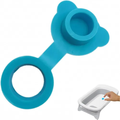 Miniatura 5 de Tapones de bañera de silicona, se adapta a la mayoría de bañeras de bebé, 5 tamaños de tapones de bañera de bebé (1.0 pulgadas de diámetro interior)