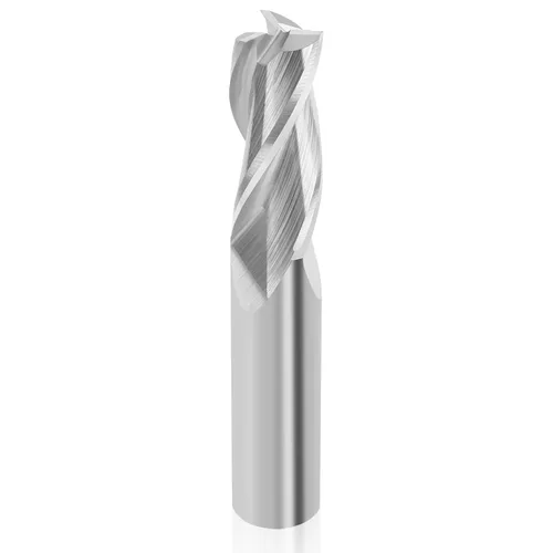 EANOSIC Broca de enrutador en espiral de 3 flautas con vástago de 1/2 pulgada, diámetro de corte de 1/2 pulgada, longitud de corte de 1-1/4