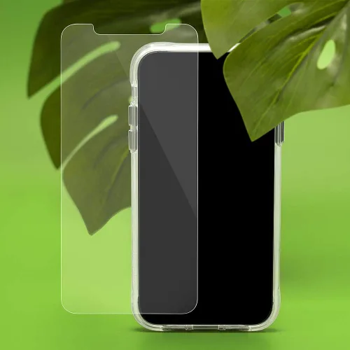 Miniatura 4 de Case-Mate Protector de pantalla para iPhone 13 Pro/iPhone 13, vidrio templado 9H con protección contra roturas, antihuellas dactilares, película