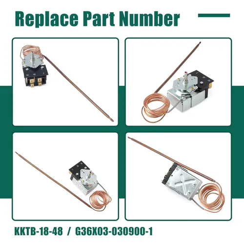 Miniatura 3 de YUXIVCNE KKTB-18-48 Reemplazo del termostato de horno para Robertshaw para Thor 07.12.0017-A0 para Forno para estufa Awoco, reemplazar