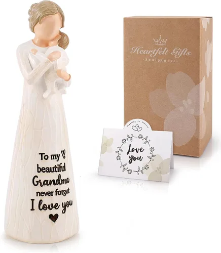 Miniatura 13 de Regalos para nuevos padres para parejas, regalos para nuevas madres para mujeres, una familia de tres figuras, regalo para mamá y papá por primera