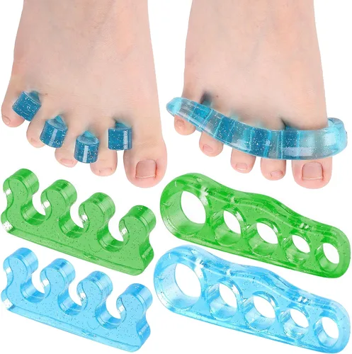 Miniatura 14 de Original ToePal Separador y enderezador de dedos, para dedos relajados, alivio del dolor de juanetes, dedo martillo y más, para hombres y mujeres